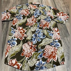 Men’s Patagonia Hawaiian Print Button, Size S